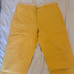 J. Crew Factory Men's Sunlit Yellow Chinos